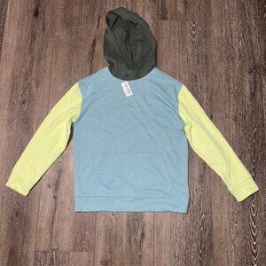 Old Navy Boys Pullover Long Sleeve Cotton Colorblock Sweatshirt Sz XL 14-16 NWT